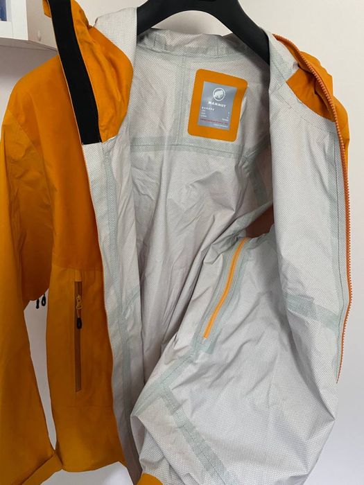 Mammut gore-tex dwr kurtka wiatrówka przeciwdeszczowa