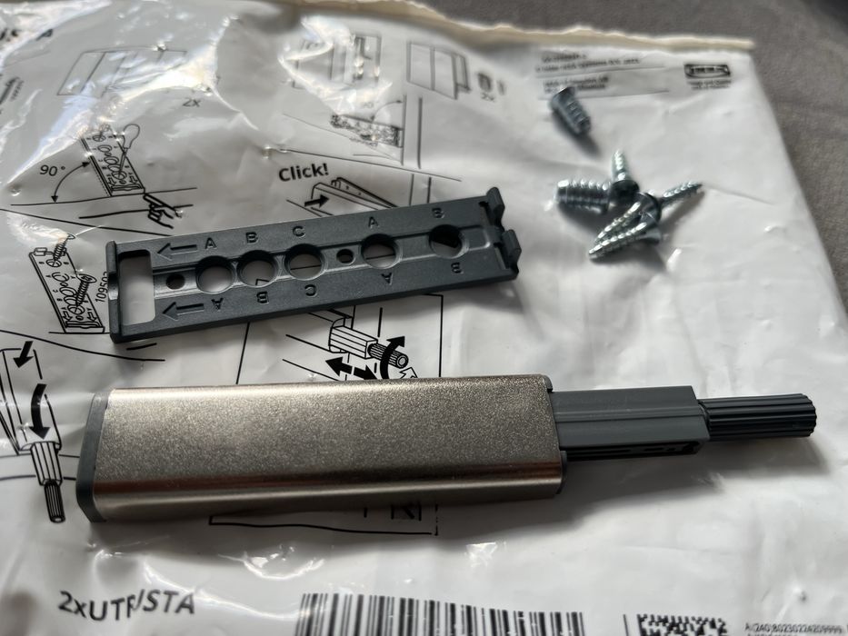 Otwieracz do szafek Utrusta Ikea 1 sztuka nowy klik metod pax
