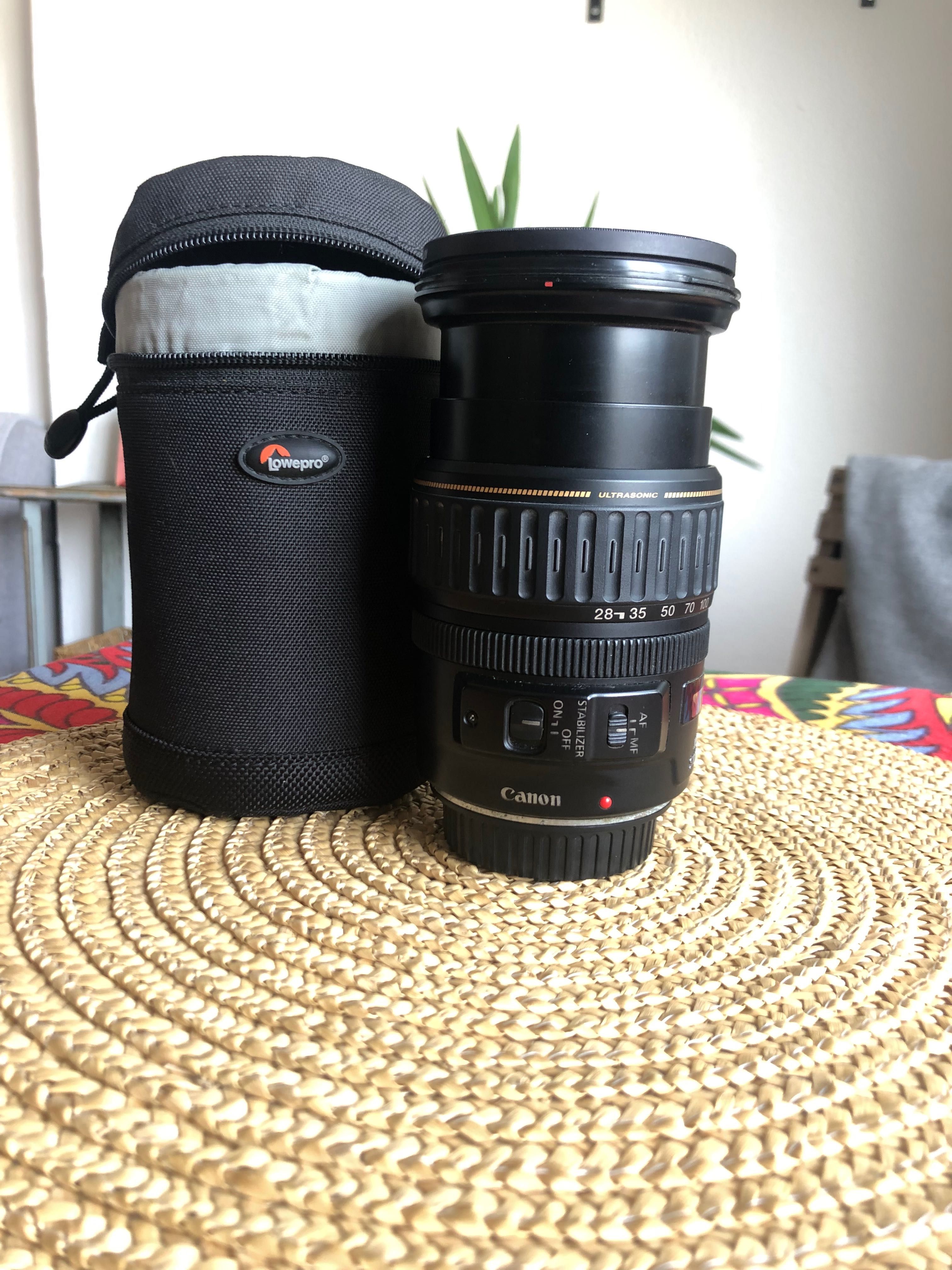 Lente Canon 28-135mm
