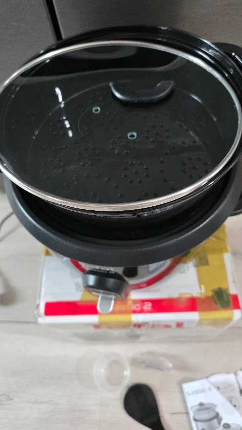 TEFAL szybkowar do ryżu Gotowanie na parze program utrzymania ciepła 5