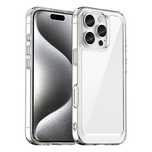 Etui Outer Space Case z żelową ramką do iPhone 16 Pro Max - przezroczy