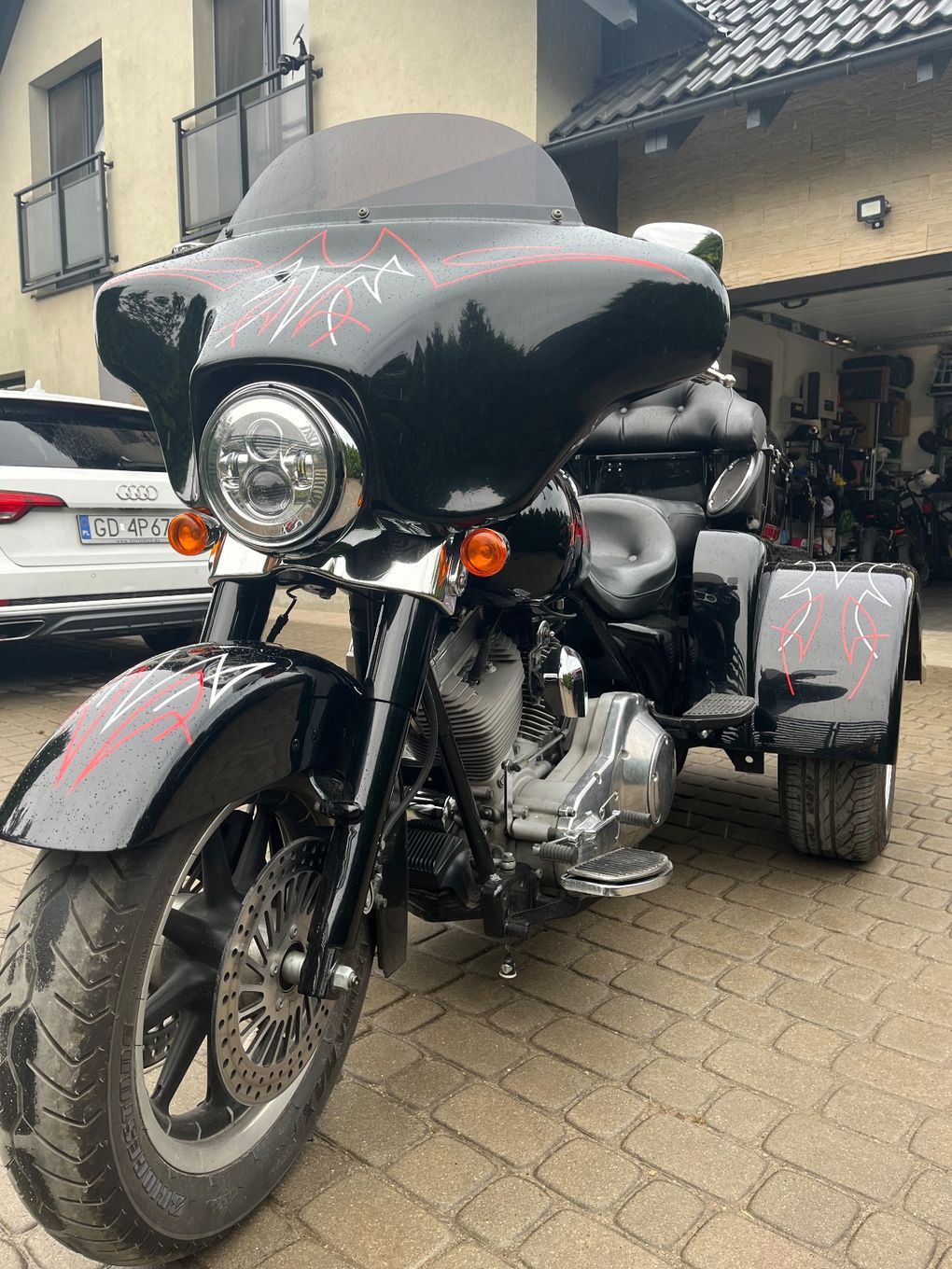 Harley-Davidson Electra Harley-Davidson Electra Glide Classic Ultra • kat. B • trójkołowiec
