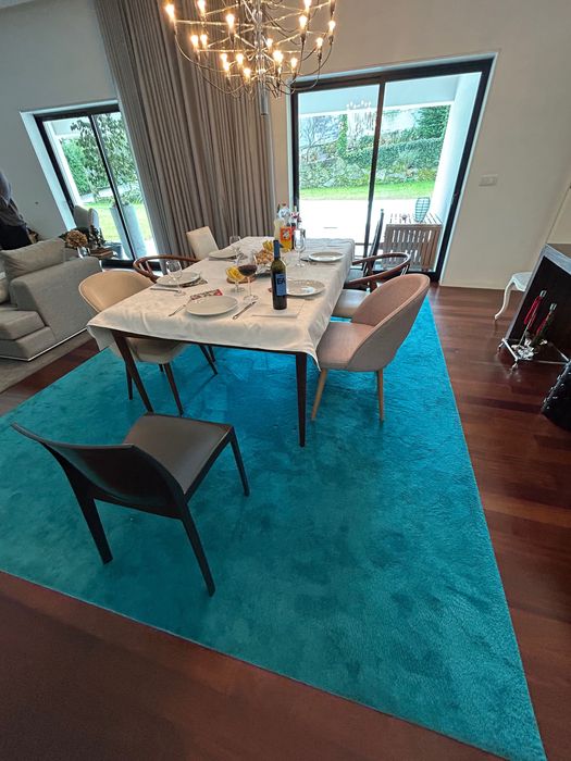 Carpete azul 3x370cm