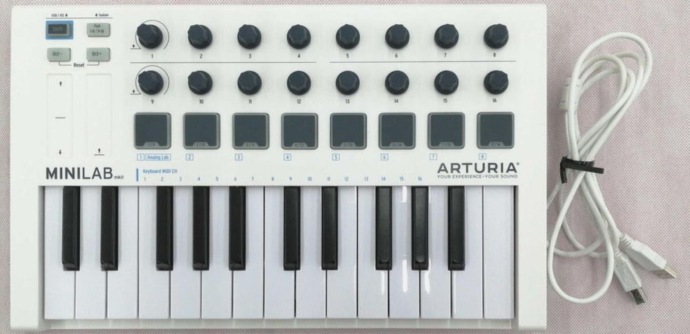 Teclado Arturia MiniLab MkII