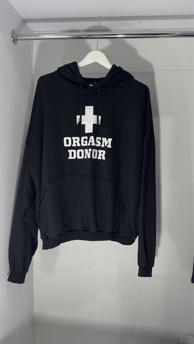 Під Замовлення! Grailz Project g/r orgasm donor black hoodie