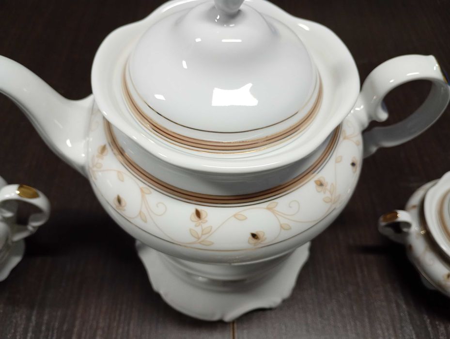 Serwis Krzysztof herbata 12 osób i obiad 12 osób fason Alaska