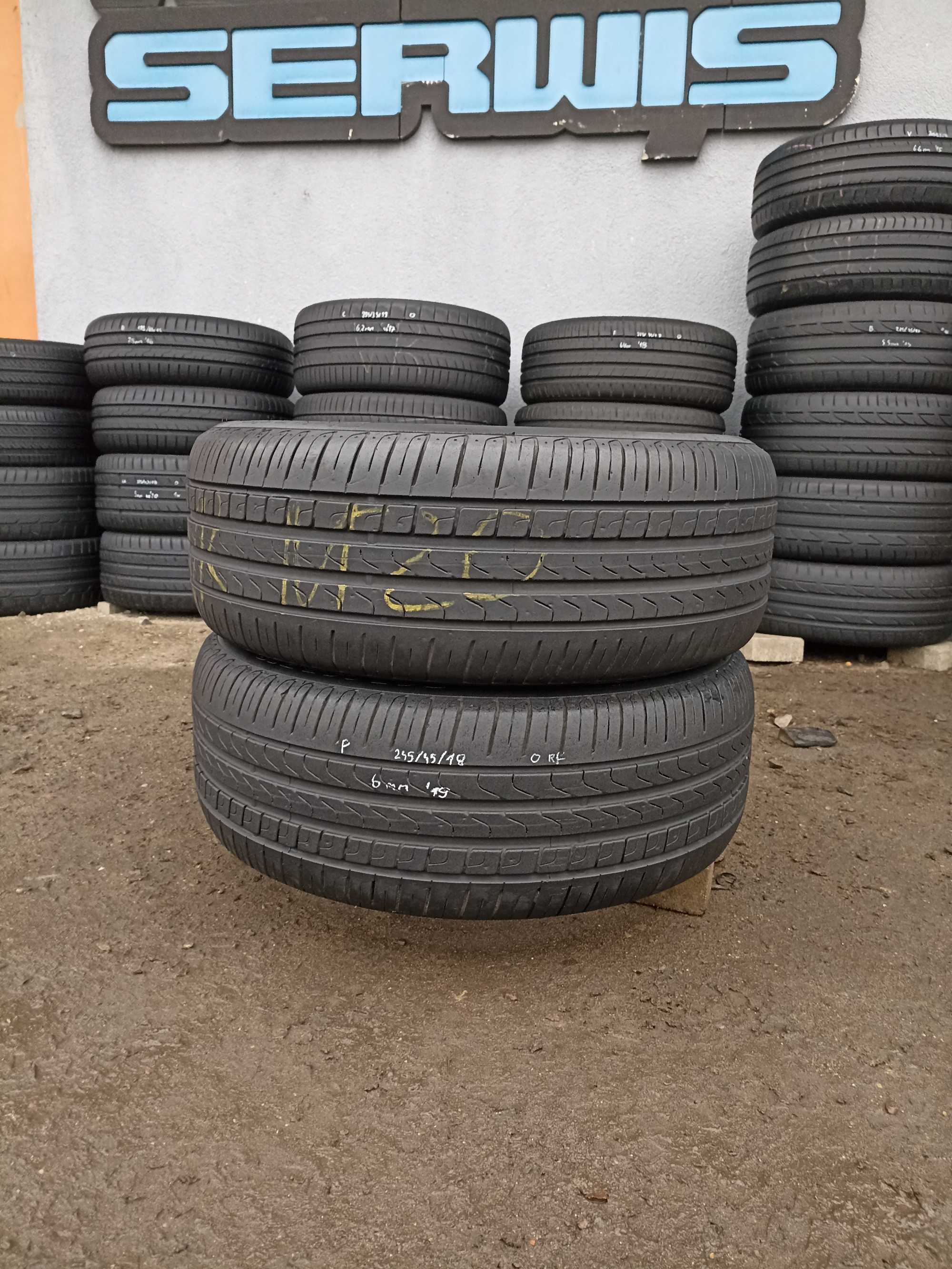 lato Pirelli Cinturato P7 245/45 r18 / RunFlat / genialny stan KOMPLET