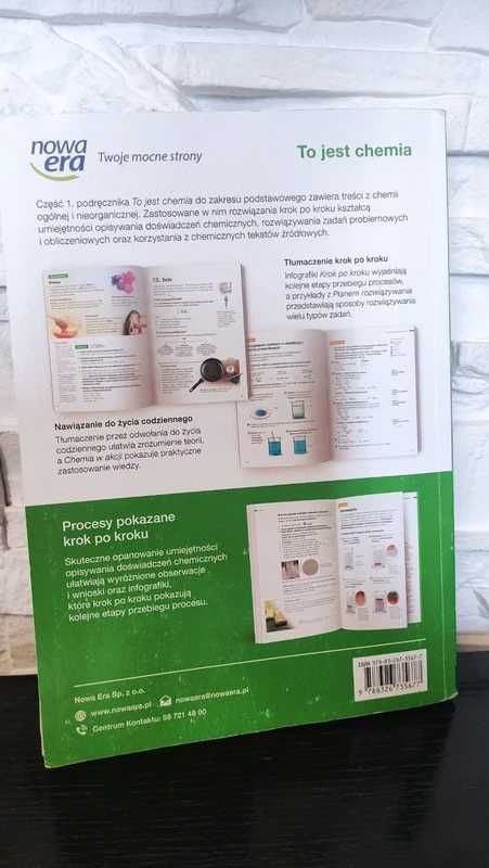 Podręcznik do chemii klasa 1, zakres podstawowy