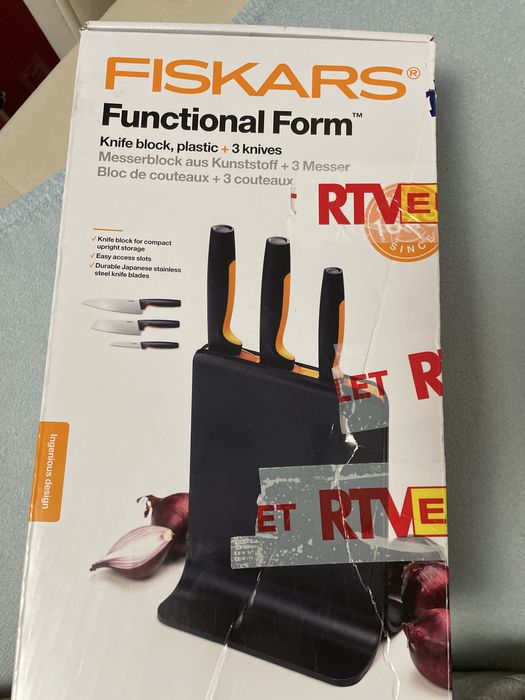 Zestaw noży Fiskars FunctionalForm 4 elementy