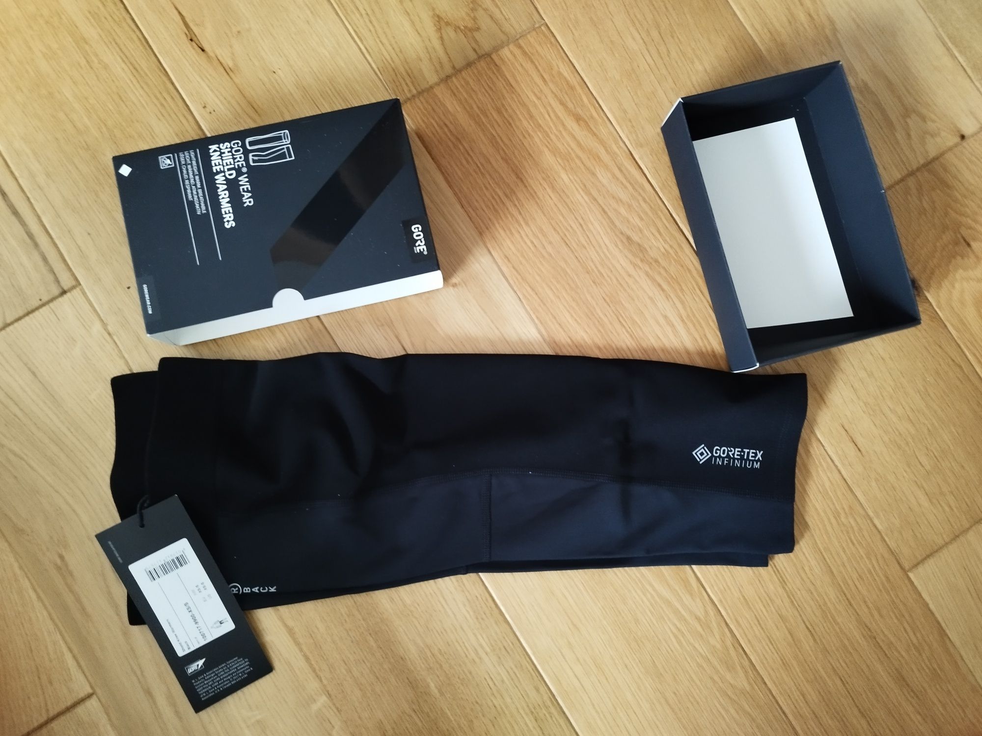 Nogawki kolarskie / Nakolanniki GORE, z Goretex, nowe, z metkami, na r