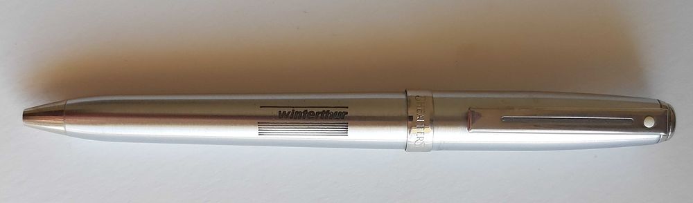 Caneta esferográfica SHEFEAR ponto branco,  USA, vintage