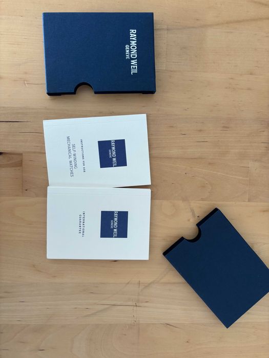 Raymond Weil Tradition Automatic como NOVO c/ caixa e papeis originai