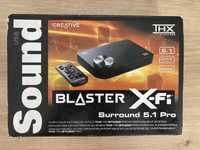 Creative Sound blaster x-fi pro. 5.1 karta dźwiękowa USB