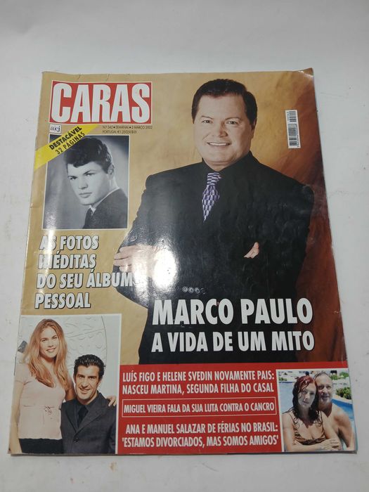 Revista CARAS - Marco Paulo - 2002