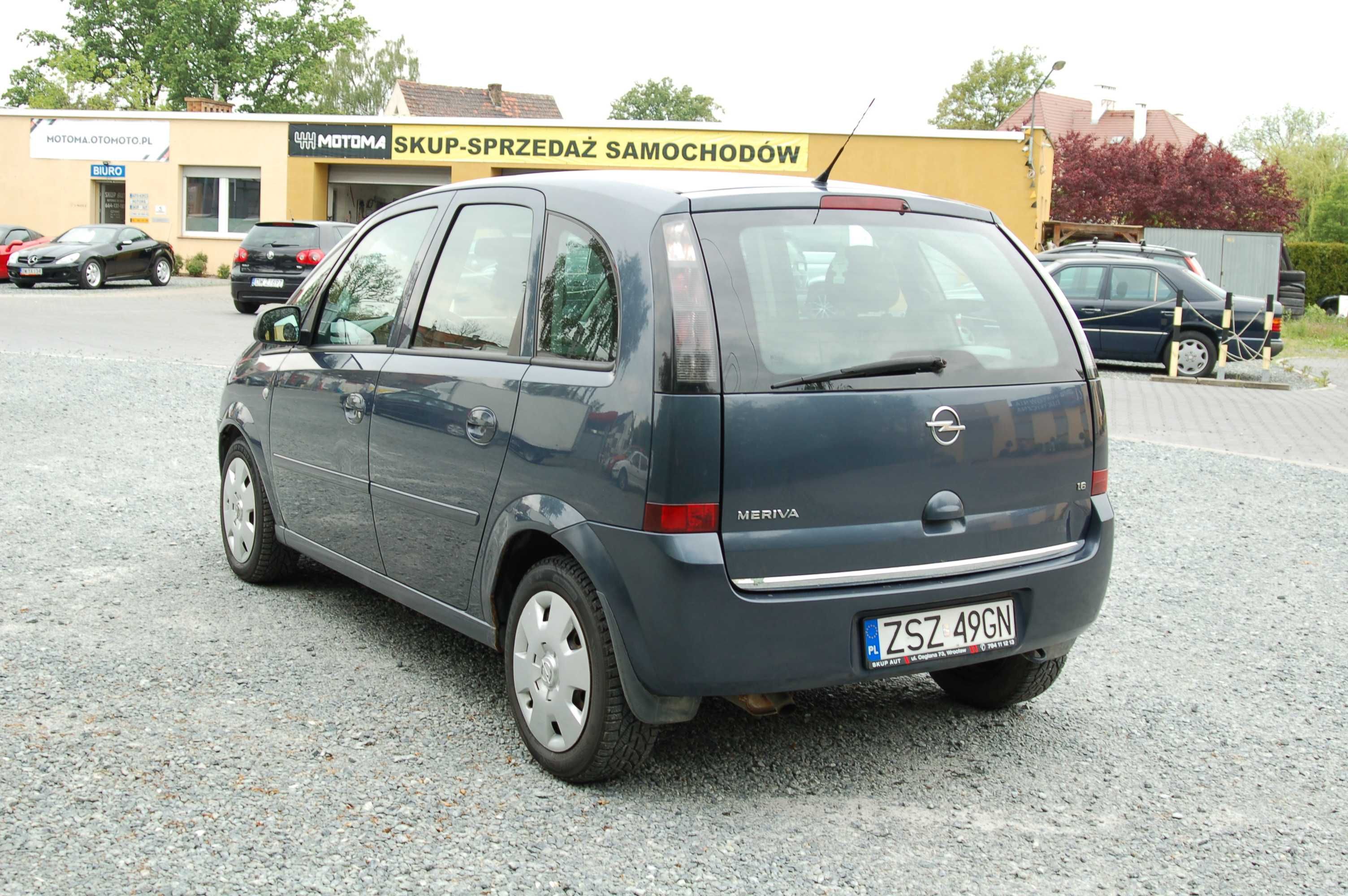 Opel Meriva 1.6 Ben. 105KM 2006 Przebieg 159 tys/km. Możliwa Zamiana