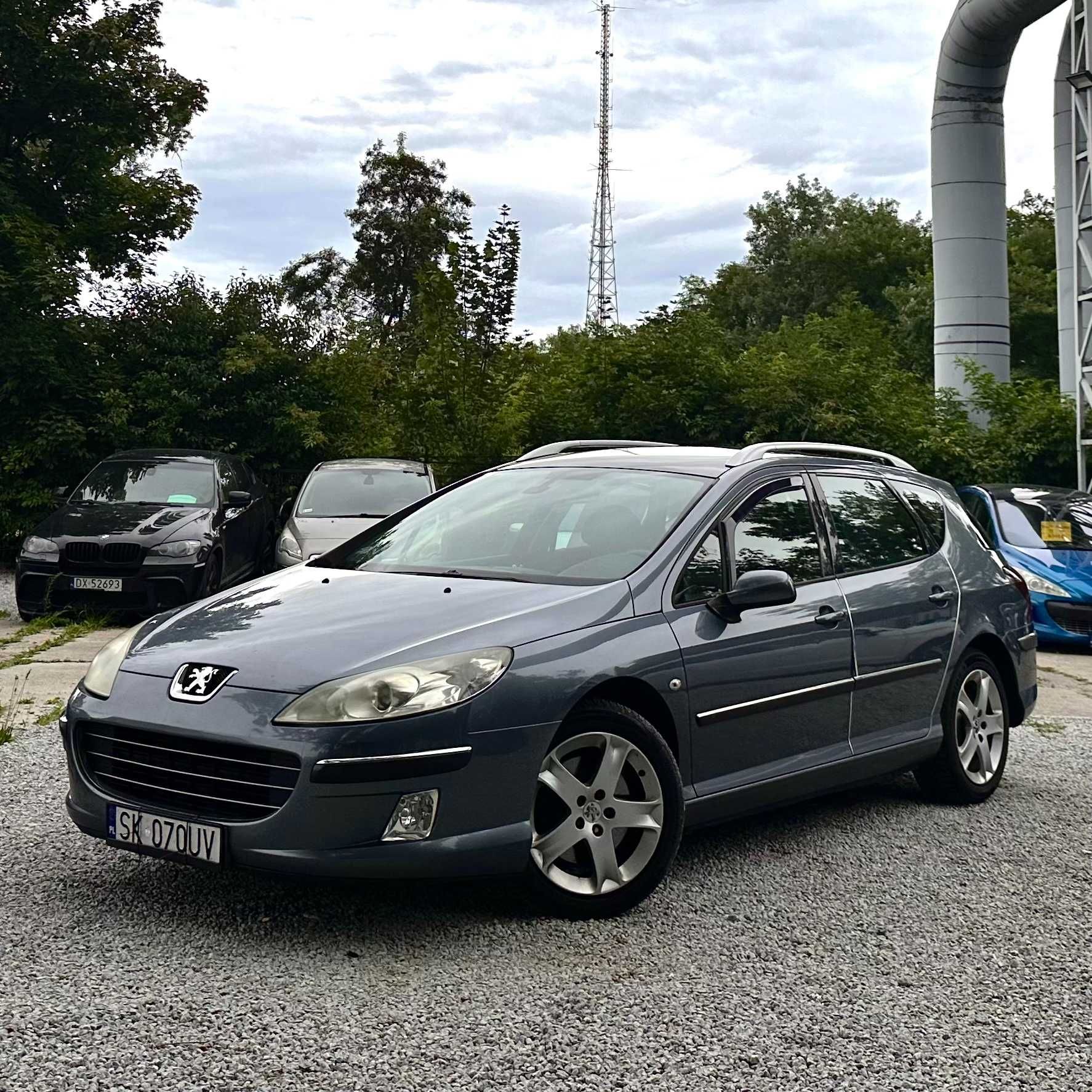 Peugeot 407 SW |2.2 D 170KM|Manual6b|Panorama|Grzane fotele|Klima|2007
