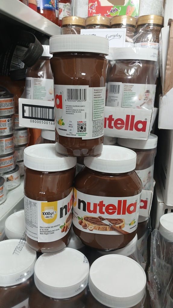 Нутела 1кг , шоколадна паста, Nutella