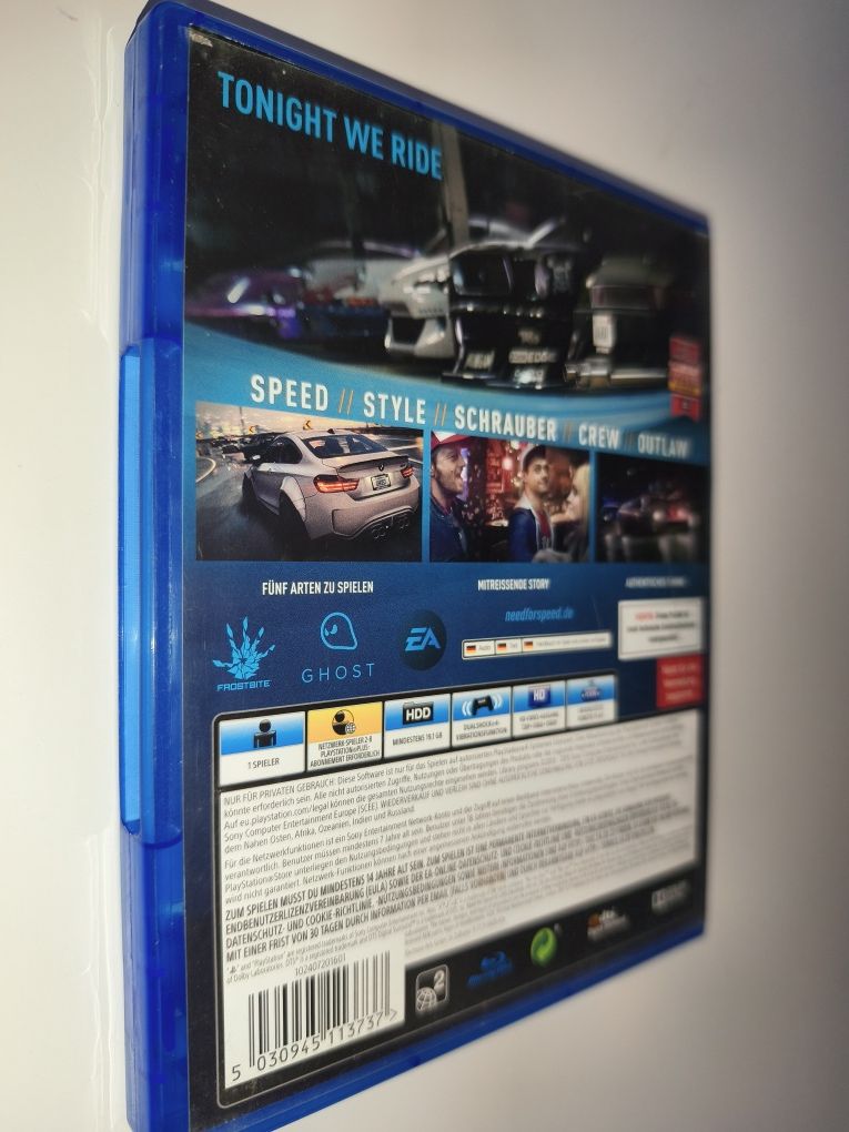 Gra Ps4 Need for speed gry PlayStation 4 Sniper UFC GTA Crash NFS GT7