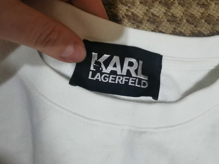 Кофта, свитшот Karl Lagerfeld флис , размер М