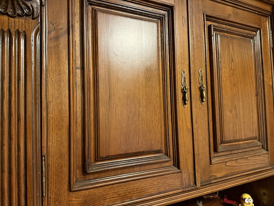 Movel de sala e de jantar madeira carvalho