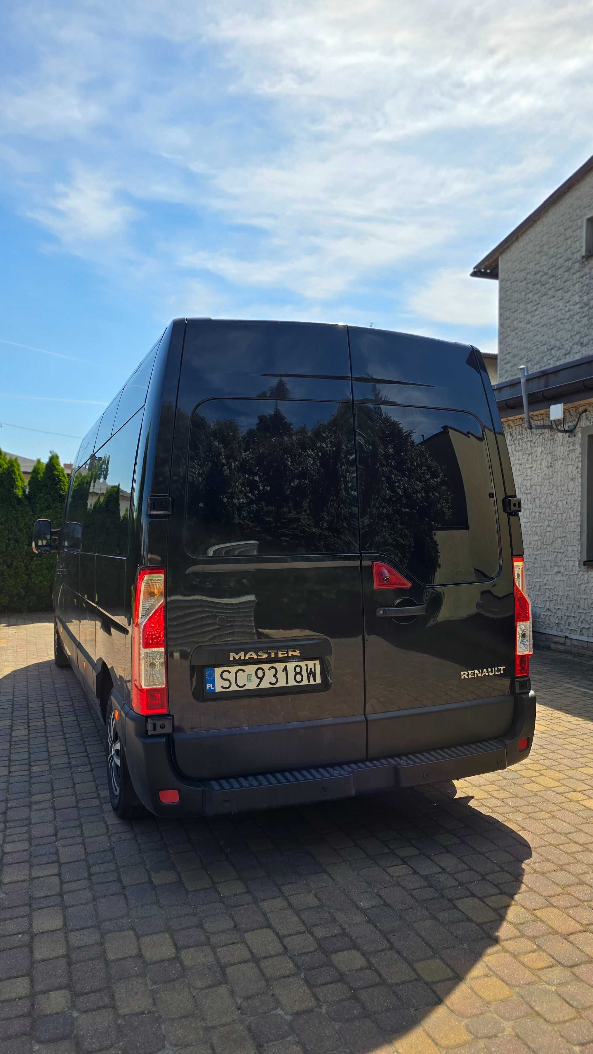 Wynajem busów 9 osobowych - Renault Master 2016r. 2.3 165KM - Rędziny