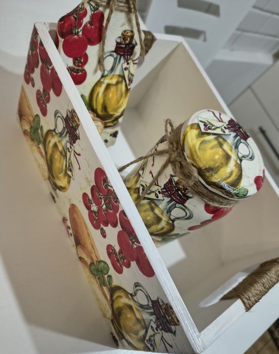 Zestaw dekoracyjny decoupage