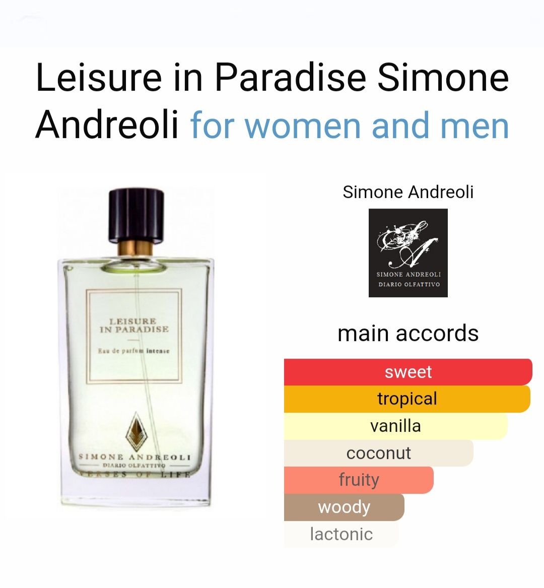 Leisure in paradise Simone Andreoli