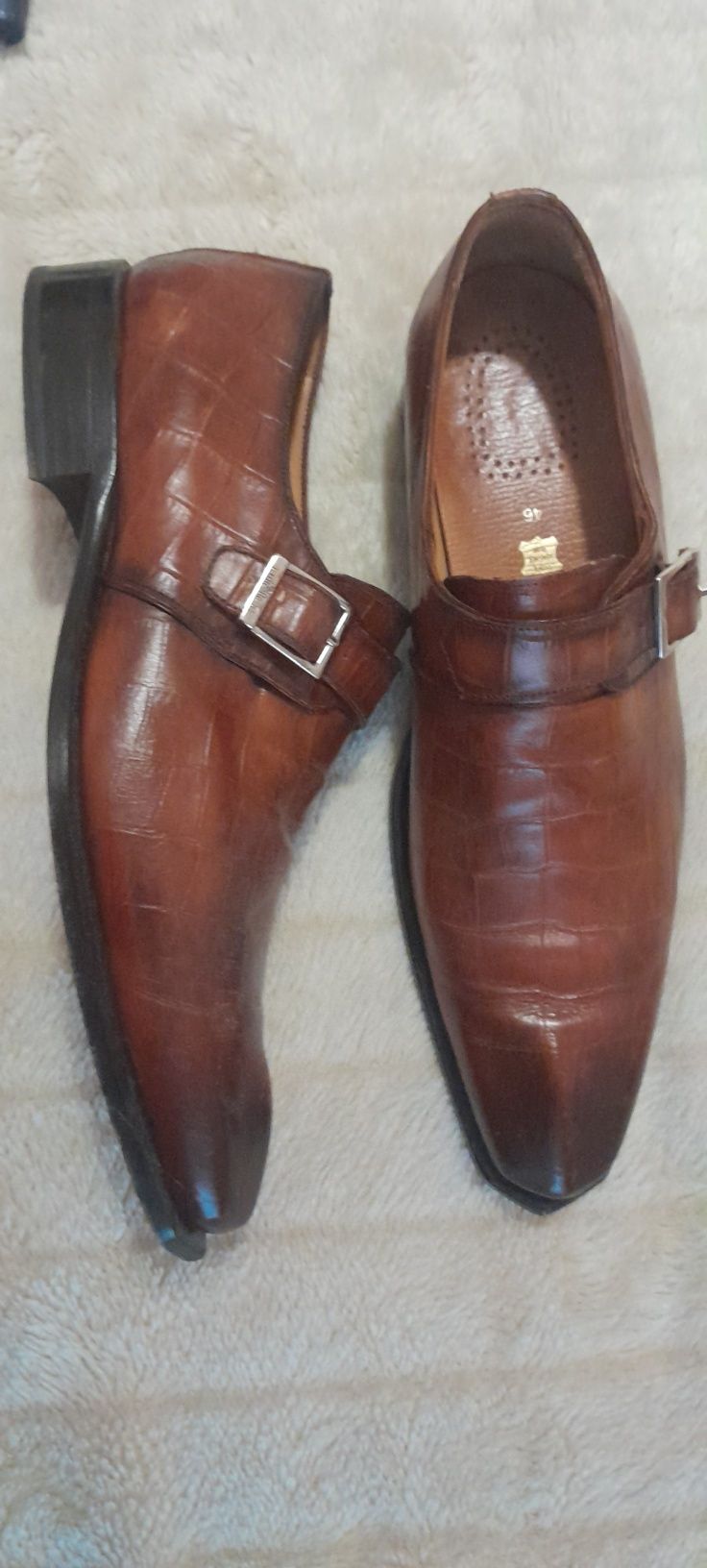 Sapatos Mister Art , Castanhos. Feitos à mão.  Artigo de luxo.