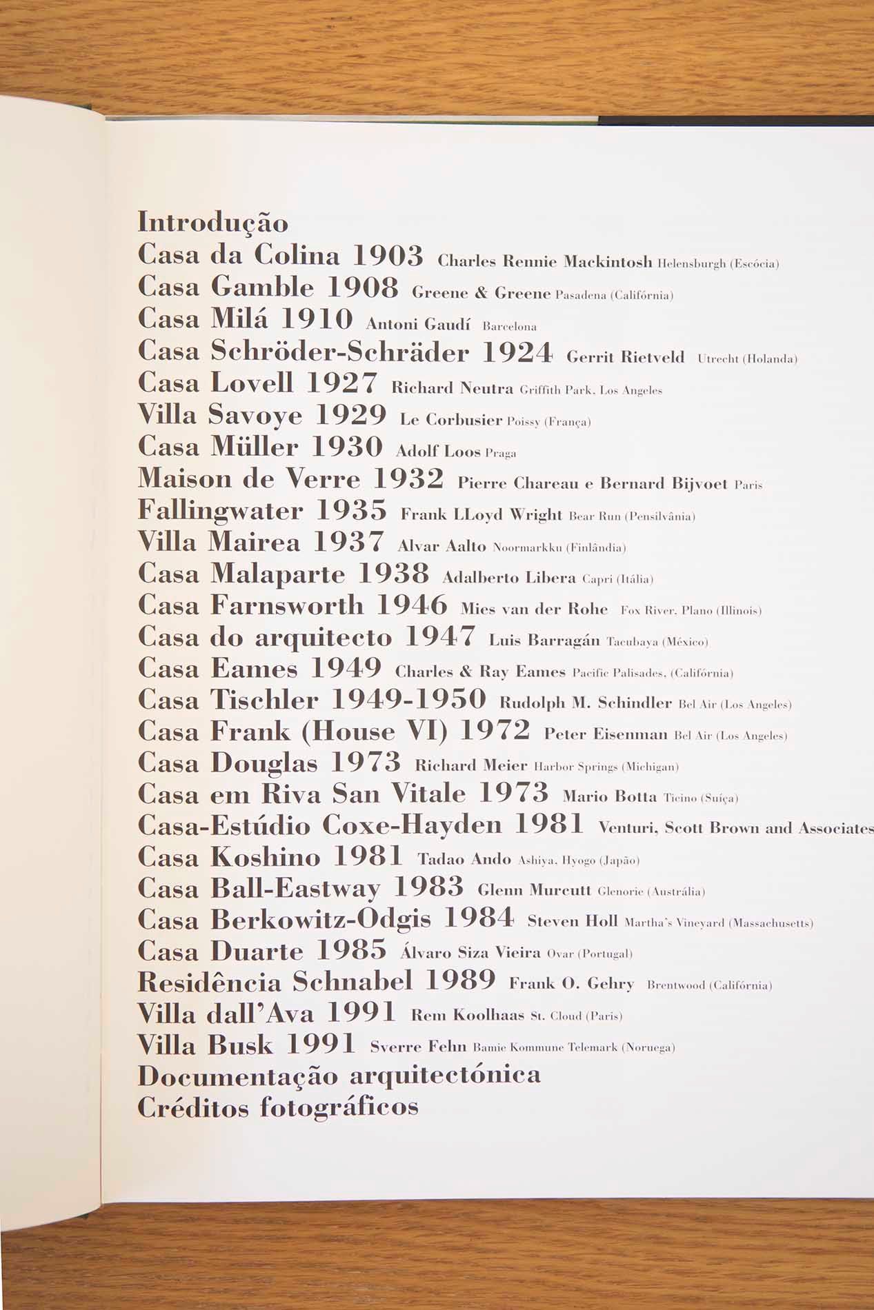 Livro As Casas do Século - Editorial Blau