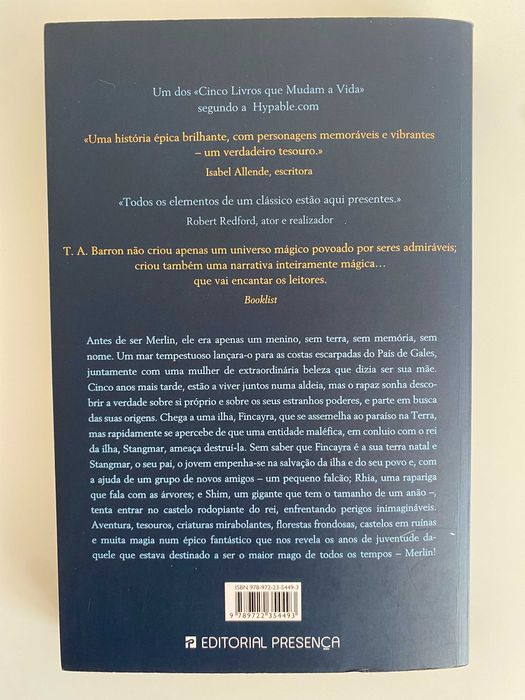 Merlin: Os Anos Perdidos de T. A. Barron