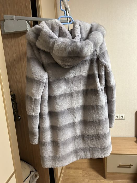 Шуба кролик рекс стрижена