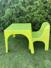 Stolik krzesełko ogrodowe plastikowe dziecięce