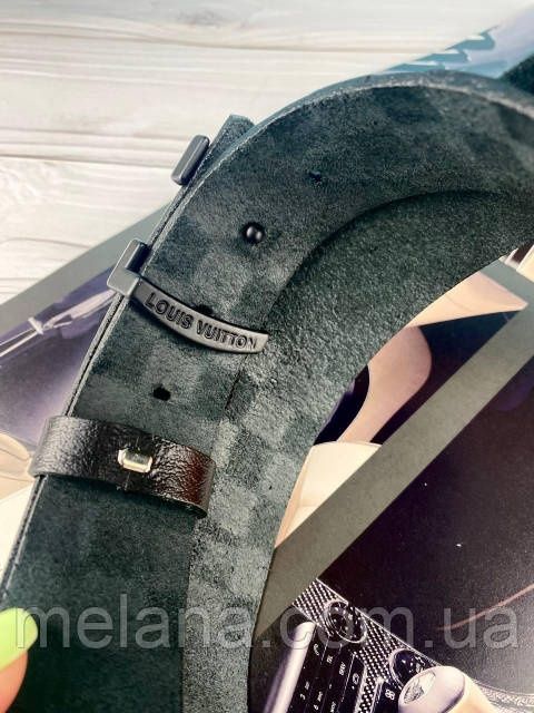 Кожаный ремень мужской Louis Vuitton Луи Витон ЛВ