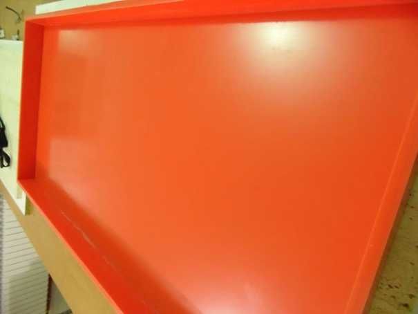 Forma 60 cm x 120 cm x 1,2 cm na płyty z betonu architektonicznego