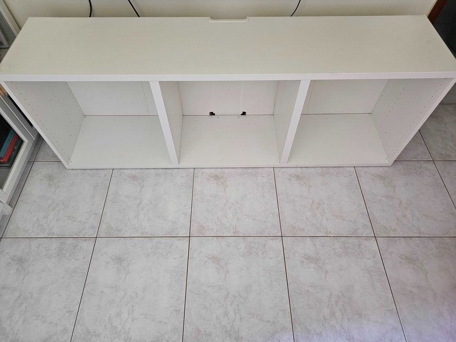 Ikea BESTÅ Móvel TV, branco, 180x40x64 cm