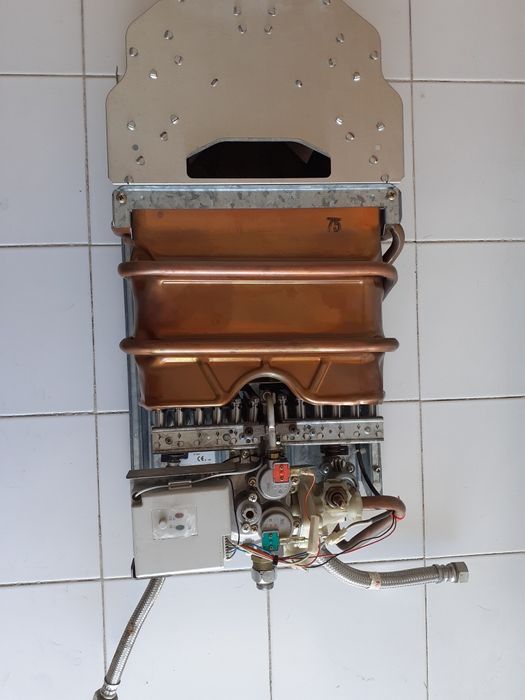 Esquentador a gas de botija