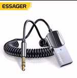 Bluetooth-адаптер пружинный кабель AUX 3.5мм аксессуар для смартфона