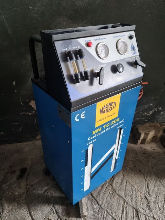 Urządzenie do dynamicznej wymiany oleju w skrzyniach automatycznych