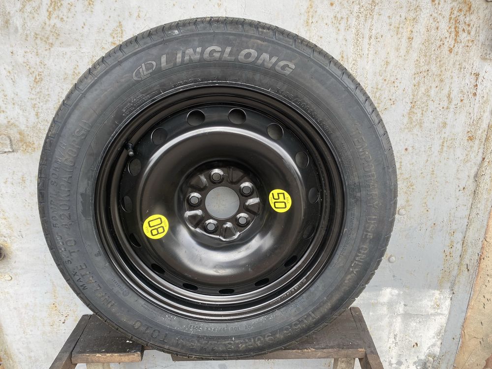 Докатка BMW X5 E70,F15 155/90 R18 5x120,домкрат,ключ