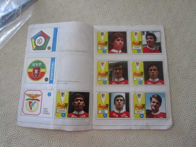 caderneta cromos completa em bom estado Sprint 74 Clube Cromo