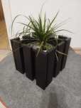 Donica metalowa 35x31cm