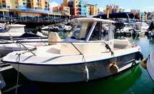 Barco com Cabine motor 90CV