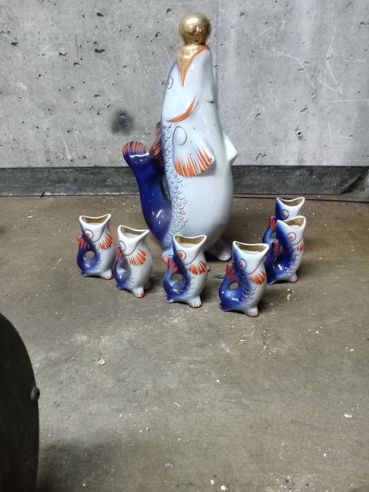 Продам фарфоровый набор,,Рыбки,,