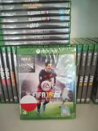 FIFA 16 PL xbox one nowa folia