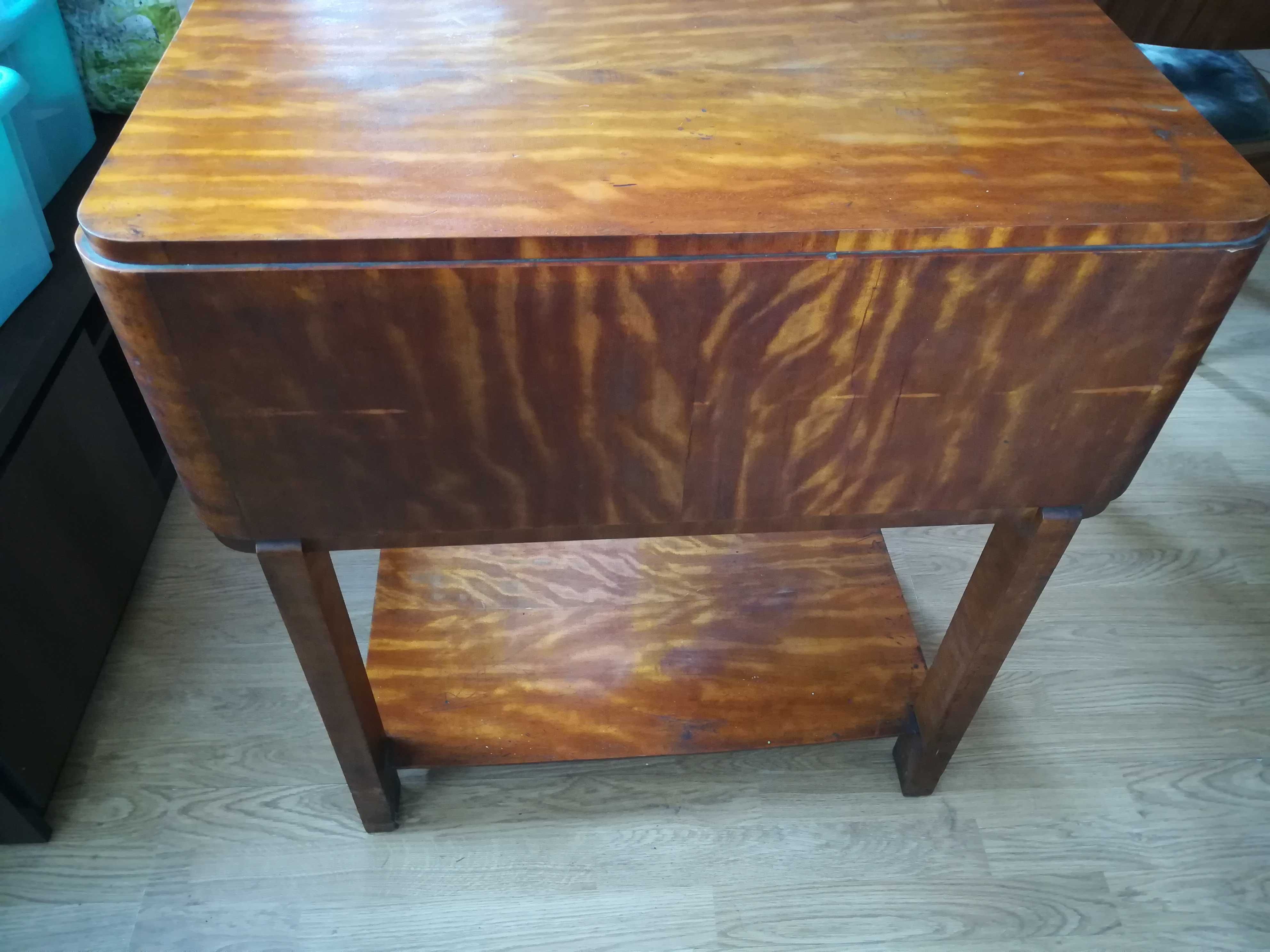Przedwojenna komoda drewno z szufladami Art Deco