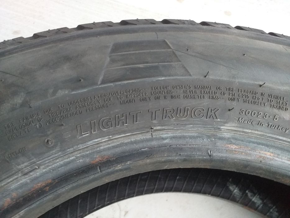 Opony letnie Bridgestone Duravis 195/75/16C