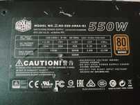 Zasilacz CooletMaster 550W