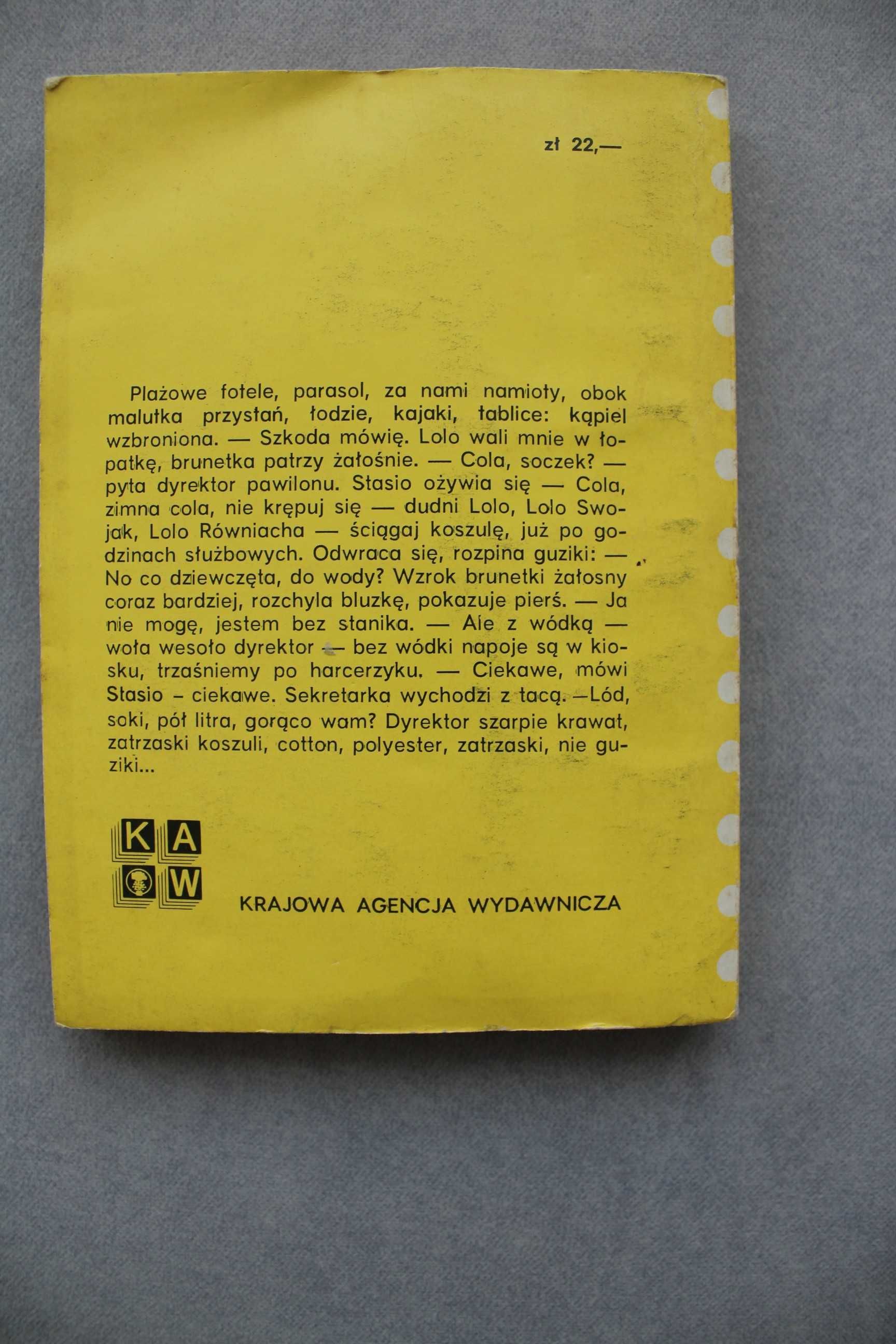 Śniadanko u Kruppa Witold Szymanderski Krajowa Agencja Wydawnicza 1981