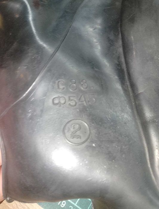 Противогаз ШМС черного цвета, новый