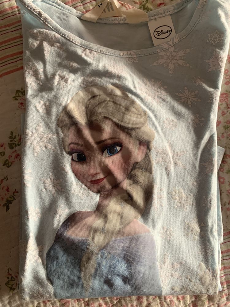 Blusa algodão Frozen